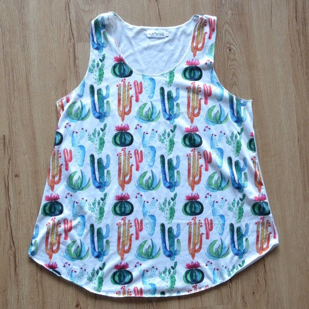 LA Soul Cactus Tank Top Shirt